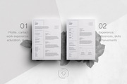 Resume Template for Word - 5 Pages, a Resume Template by Leo Resume (Thumbnail 3 of 7)