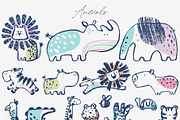 Summer Vibe Prints, an Animal Illustration by MeadowFox (Thumbnail 5 of 9)
