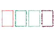 Abstract rough edge frame set, a Presentation Template by Design Store (Thumbnail 1 of 2)