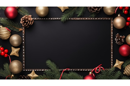 Christmas decorated frame, a Holiday Photo by CREATIVEDEF