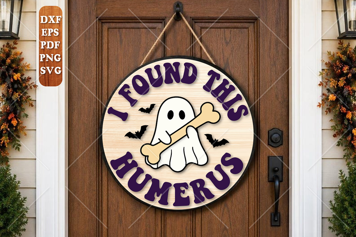 I Found This Humerus Halloween SVG, an Object Graphic by Canvas Craft (Photo 1 of 3)