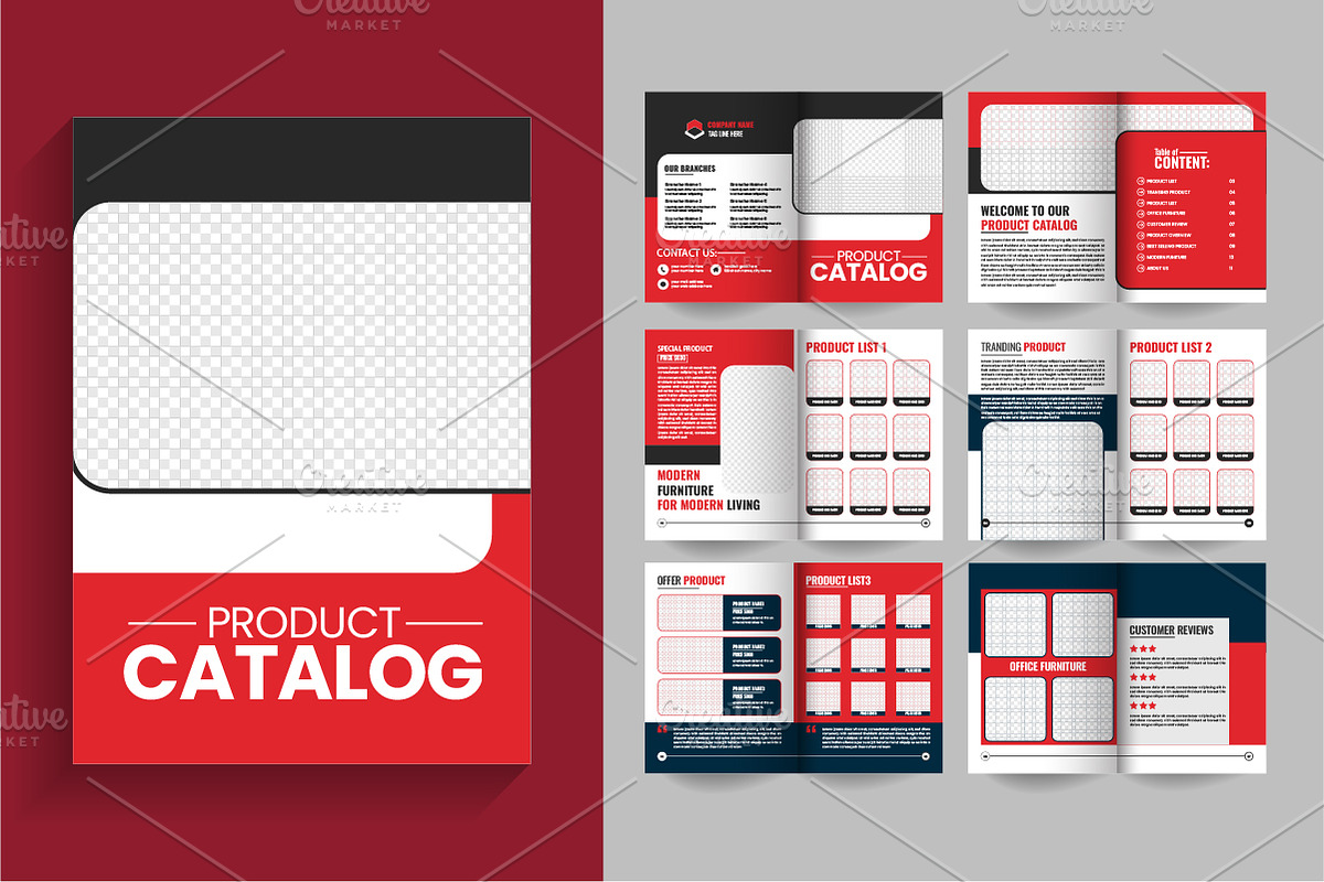 Product Catalog Brochure Template, a Brochure Template by Tanuart (Photo 2 of 2)