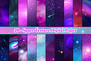 Space Background, a Texture Graphic by Digital Studio (Thumbnail 1 of 5)