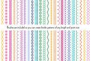 Embroidery Stitch Circle Frames, a Pattern Graphic by Melissa Held Designs (Thumbnail 3 of 4)