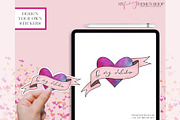 Procreate Valentine Brush Set, a Brush Add-On by My Fancy Design Shop (Thumbnail 7 of 11)