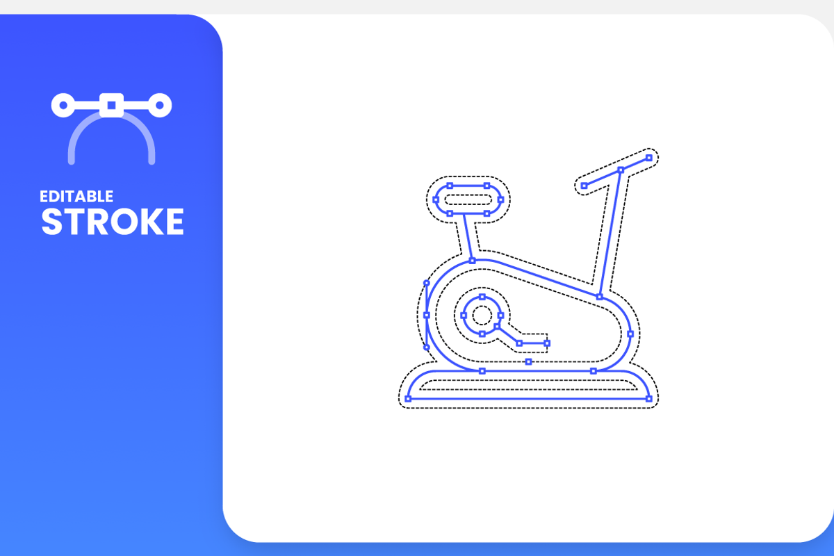 Fitness - Line Icons Vol.2, an Outline Icon by RudenkoArts (Photo 2 of 4)