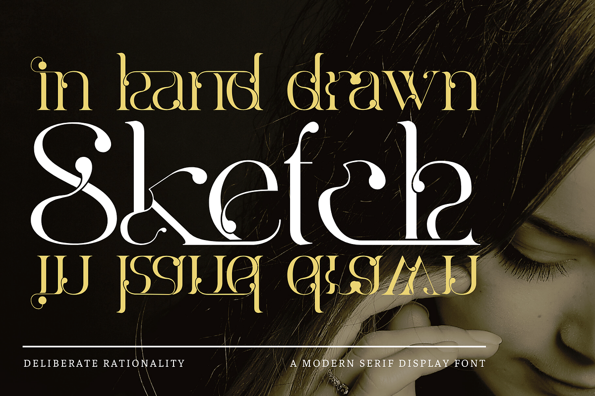 Deliberate Rationality - Modern Font, a Serif Font by 177Studio (Photo 4 of 8)