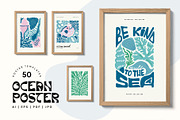 Groovy Ocean | Poster Builder, an Object Graphic by KetteCreate (Thumbnail 6 of 16)
