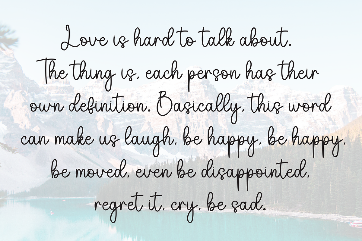 Beach | Script Font, a Handwritten Font by Scratchones (Photo 6 of 9)