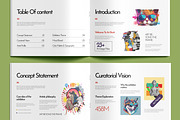 Art Exhibition Portfolio Layout, a Brochure Template by MightyDesign (Thumbnail 3 of 9)