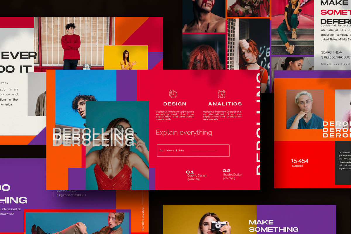 DEROLL - XURBBAN Keynote, a Presentation Template by Dirtytemp Studio (Photo 1 of 11)