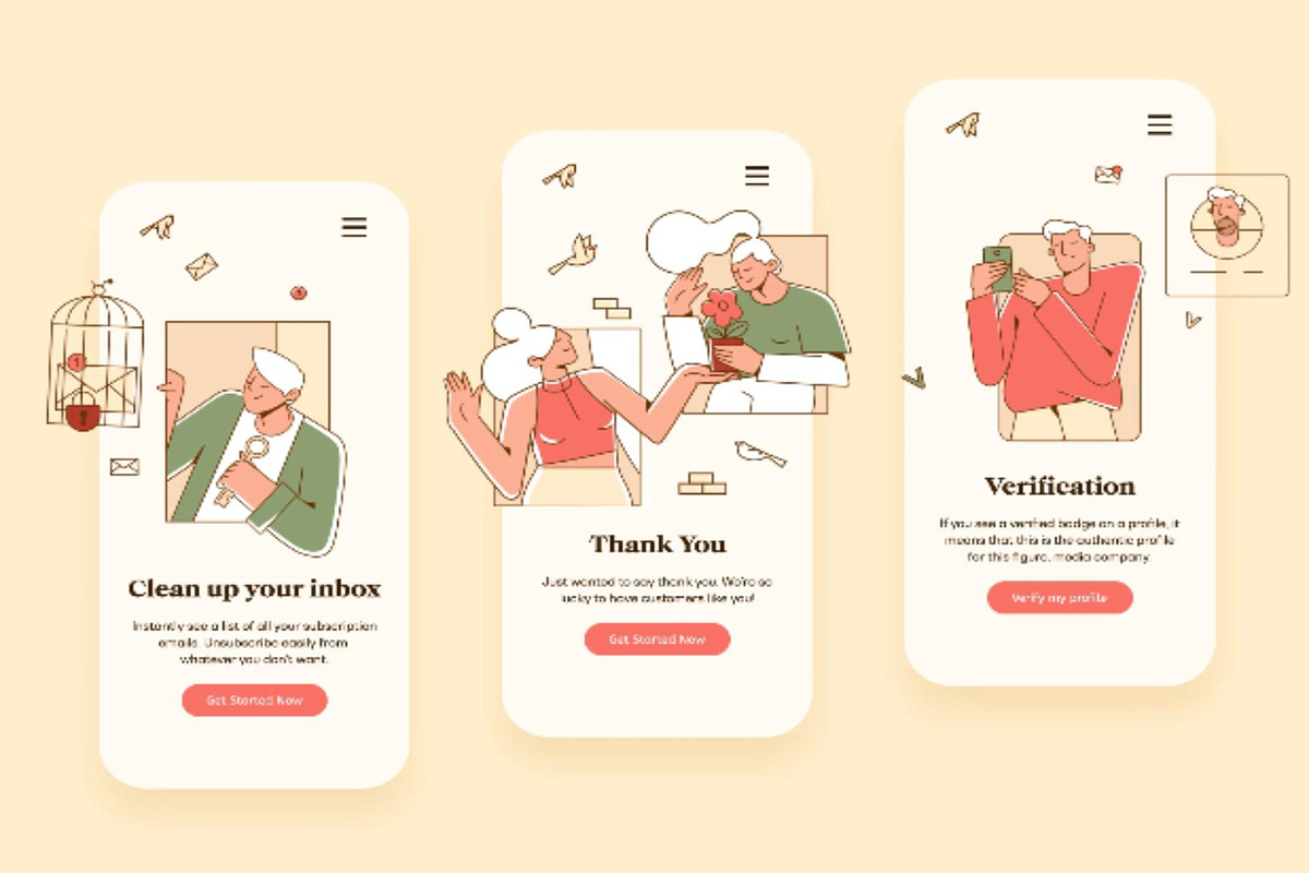 E-Commerce Characters Animated, an UI Kit Template by Lumina_ui_ux202 (Photo 2 of 6)