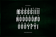 Erethyl | Black Metal Font, a Blackletter Font by Denustudios (Thumbnail 12 of 12)