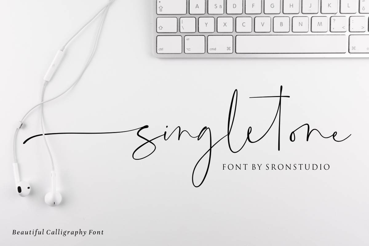Singletone - Beautiful Font