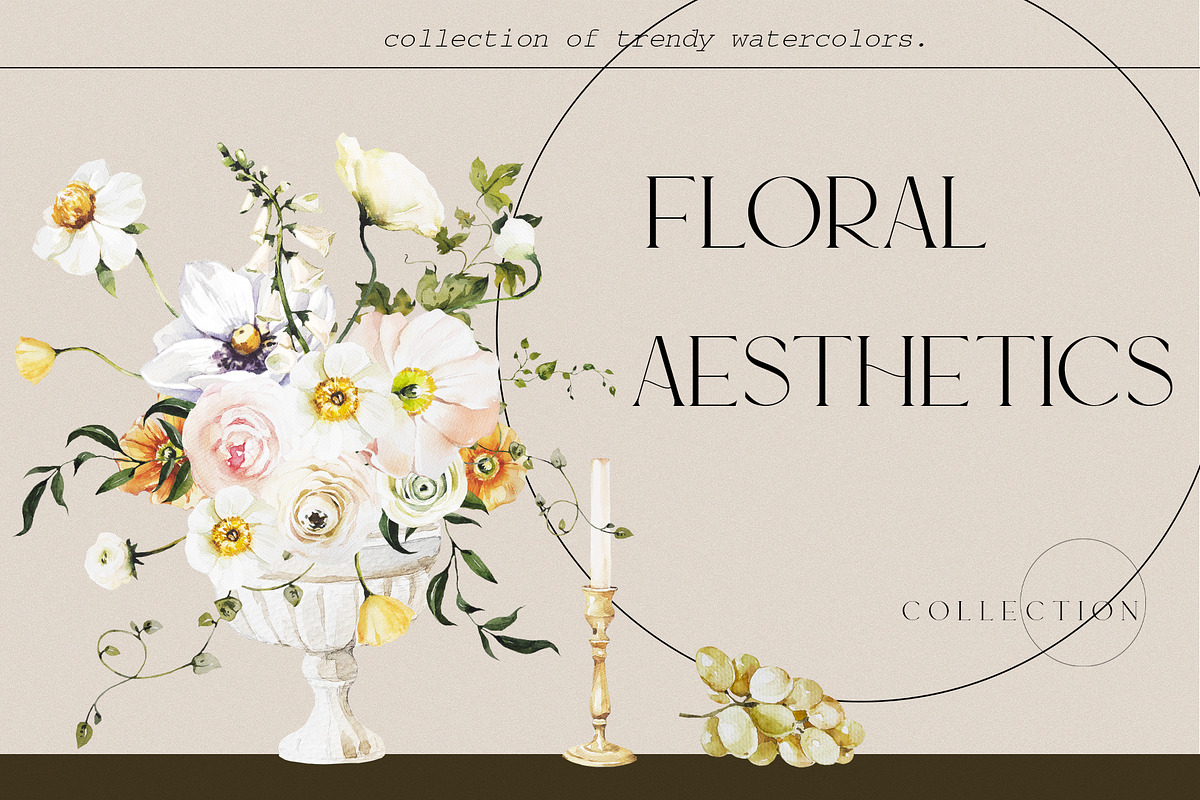 FLORAL AESTHETICS collection, an Illustration by Natalia Tugova (Photo 1 of 10)
