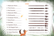 Texture brushes for Procreate, a Brush Add-On by Maria Summer (Thumbnail 3 of 7)
