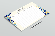 32 Printable Planners, a Stationery Template by Outline Design (Thumbnail 5 of 14)
