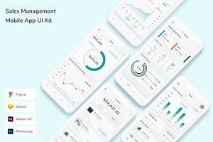 Sales Management Mobile App UI Kit