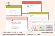 Notion Finance Tracker Template, a Landing Page Template by Little Creative Scribbles (Thumbnail 5 of 7)