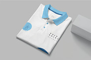 Men Full Sleeve Polo Shirt Mockups, a Shirt Mockup by megostudi0 (Thumbnail 3 of 6)