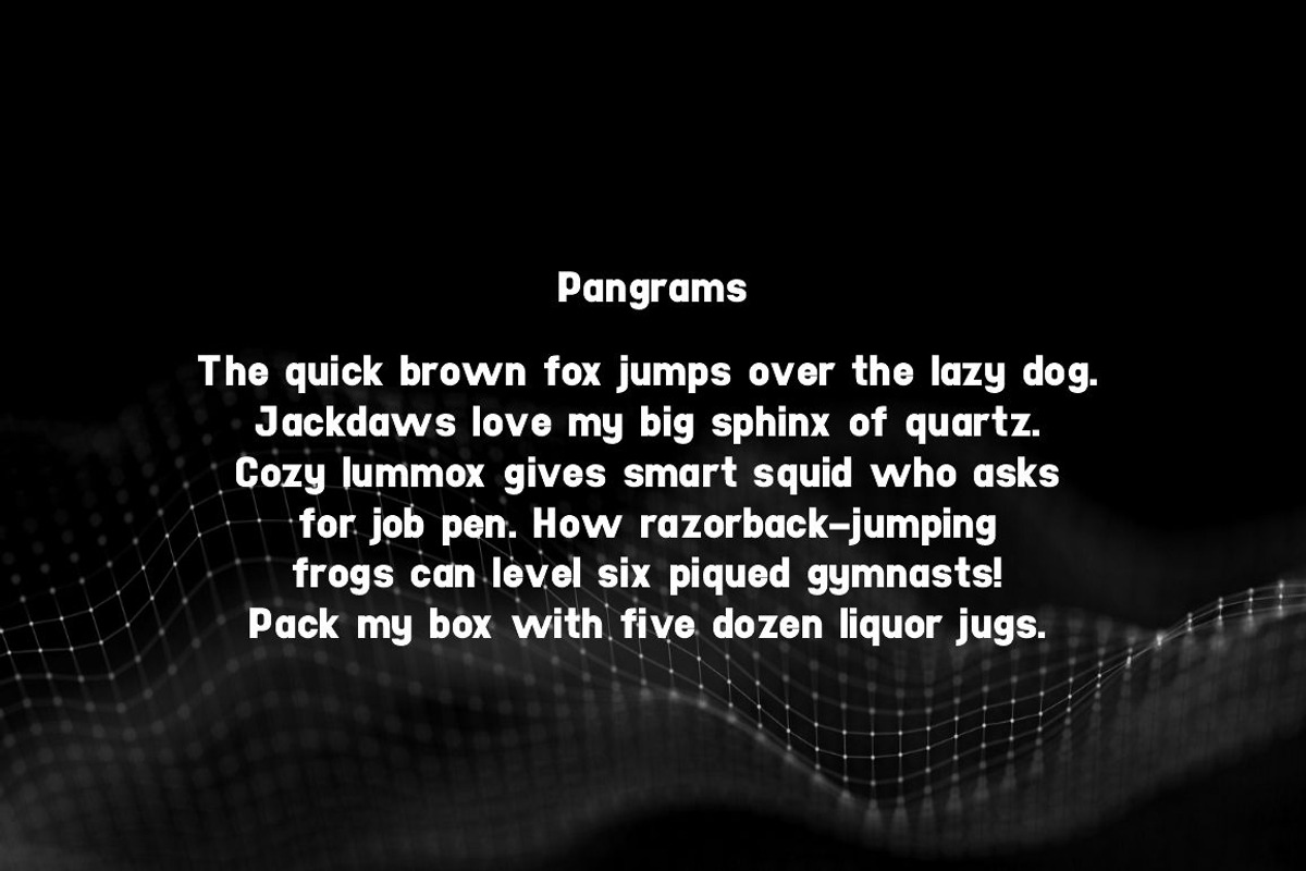 Eldon Dark Sans Serif, a Sans Serif Font by JNJ Studio (Photo 7 of 9)