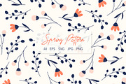 Spring Wildflowers Seamless Pattern, a Pattern Graphic by Groovy Arts (Thumbnail 1 of 5)