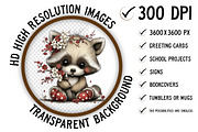 Whimsical Spring Animals Clipart, an Illustration by Craft Nest (Thumbnail 2 of 11)