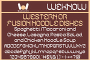 Noodle Empire font, a Handwritten Font by weknow (Thumbnail 5 of 8)