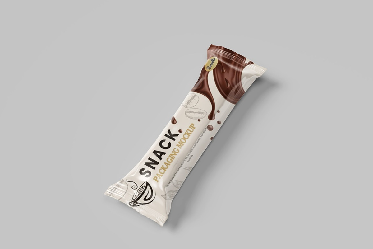 Snack Packaging Mockup, a Packaging Mockup by Tokobeta (Photo 2 of 9)