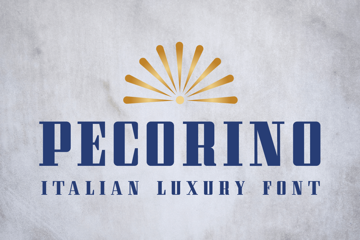 Pecorino Font