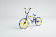 1980s Raleigh Burner BMX Bicycle, a Cars & Vehicle 3D Model by 3DTreatment (Thumbnail 21 of 25)