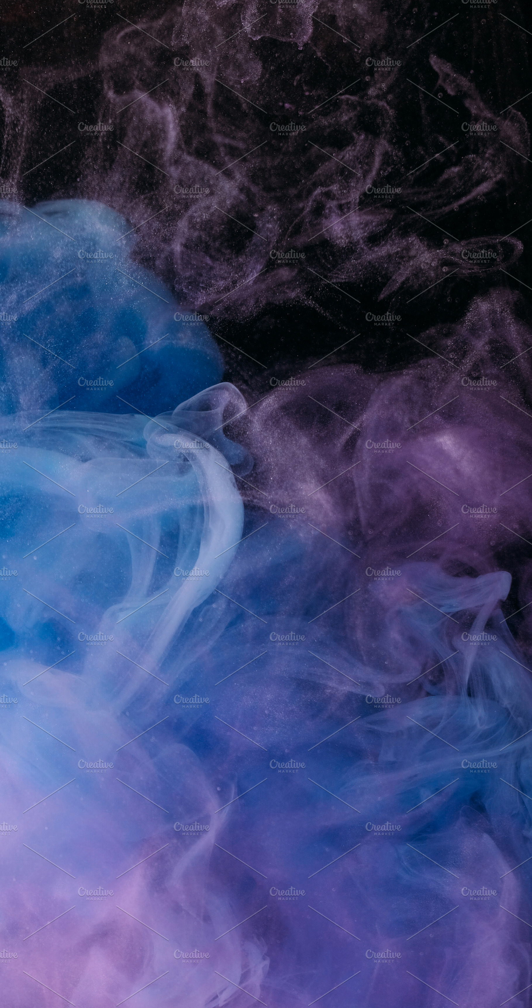 Color smog splash paint texture blue purple water, a Background Photo by Photo Drive Studio