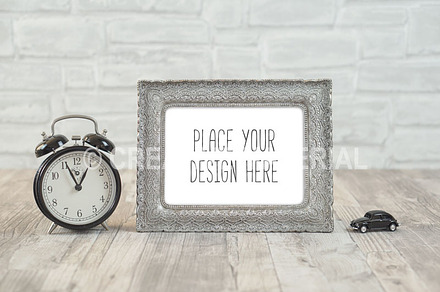 Frame Mockup | Alarm Clock | Car | 4