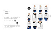 Women Hoodie Mock-ups Set FREE DEMO, a Books & Magazine Mockup by Apparel_Mockups (Thumbnail 8 of 24)