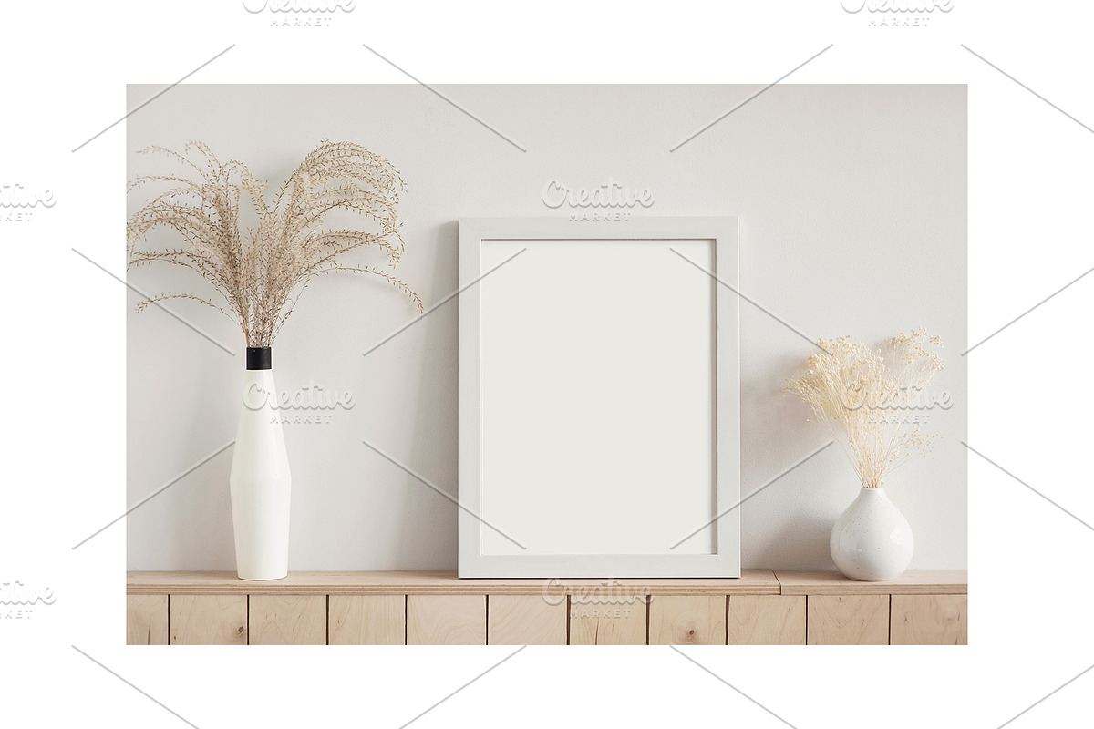 Artwork Frame Mockup Photo Bundle3, a Poster Template by Octopus_Vibes (Photo 11 of 17)
