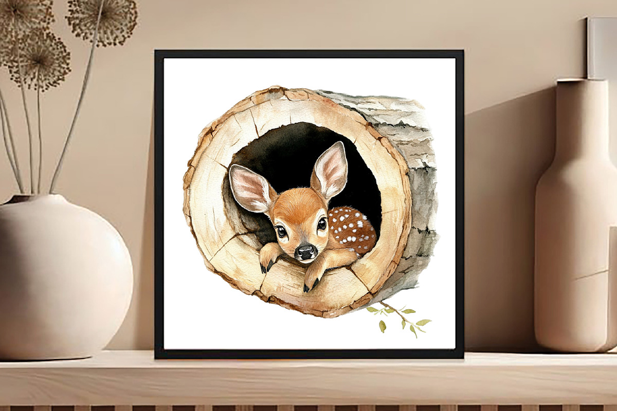 Funny Animals in Hole Clipart Bundle, an Illustration by DreamCafeArt (Photo 7 of 8)