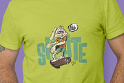 T-Shirt Mockup collection VOL 1, a Shirt Mockup by Catkie - Digital Art (Thumbnail 4 of 8)