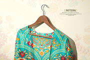 MUGHAL Blossom Arches Pattern, a Pattern Graphic by Fabrivo (Thumbnail 2 of 11)