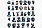 Echoes of the Unseen Surreal Clipart, a Person Illustration by ThatsDesignArt (Thumbnail 10 of 11)