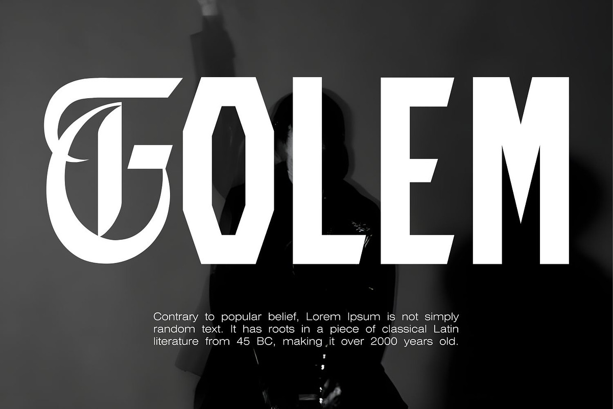 Aizen - Bold Condensed Display Font, a Sans Serif Font by WhymoreArt (Photo 2 of 11)