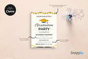 Graduation Invitation Canva Template, an Invitation Template by Snapybiz (Thumbnail 4 of 10)