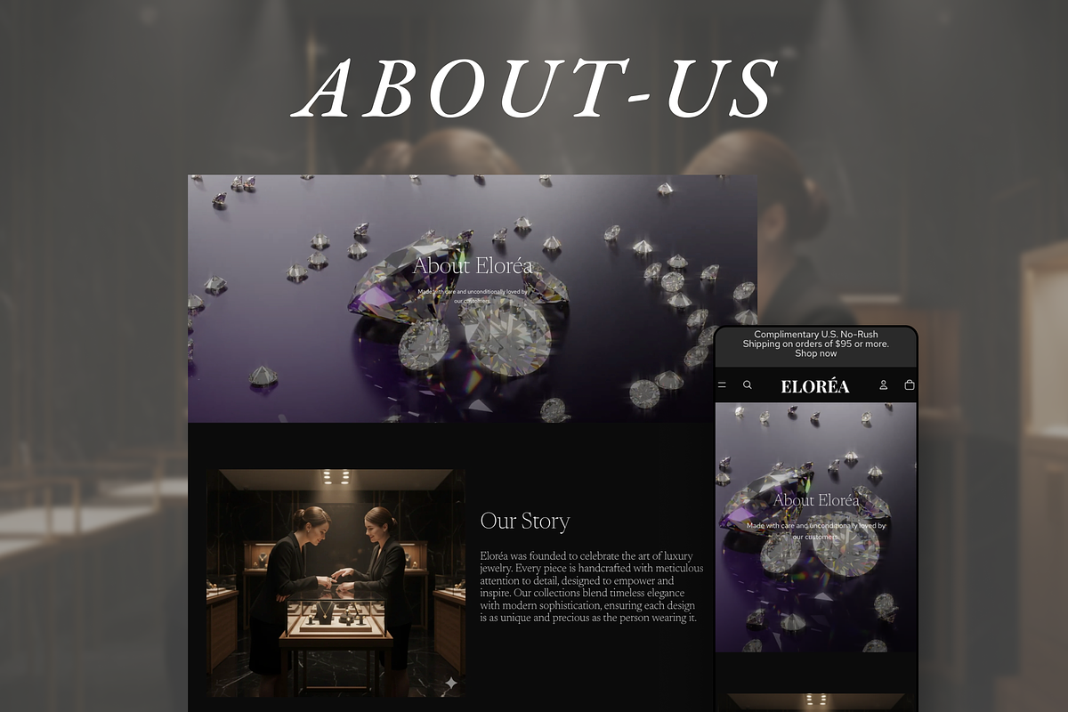 The ELORÉA Gold Luxury Jewelry preview 6