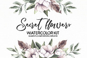 Floral bundle | Watercolor SALE, a Decorative Illustration by Kate Macate (Thumbnail 14 of 28)