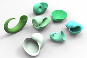 7 Shell Planter for 3D Printing, an Object 3D Model by Kseniya-Omega (Thumbnail 2 of 17)