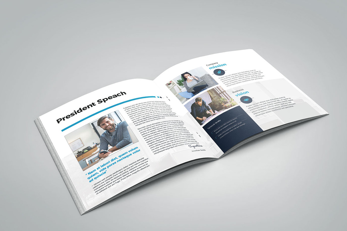 Unite Square Brochure, a Brochure Template by Elite_Standard (Photo 2 of 11)