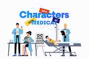 Medical Characters, a Healthcare Illustration by Shakuro (Thumbnail 1 of 6)