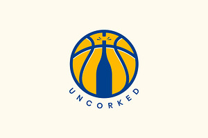 Basketball Wine Club Logo Design, a Branding & Logo Template by picxola
