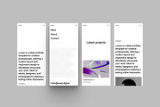 Lumar - Portfolio Framer Template, a Landing Page Template by Asad Digital (Thumbnail 2 of 3)