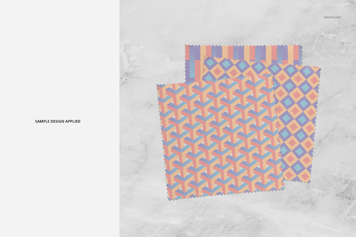 Glasses Cleaning Cloth Mockup, a Merchandise Mockup by creatsy5 (Photo 11 of 16)