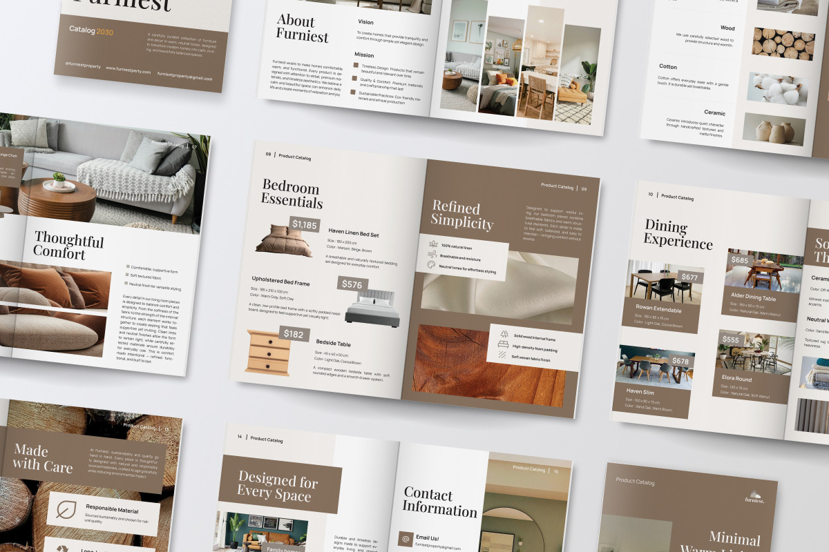 Modern Home Lifestyle Product, a Brochure Template by productype1 (Photo 4 of 6)